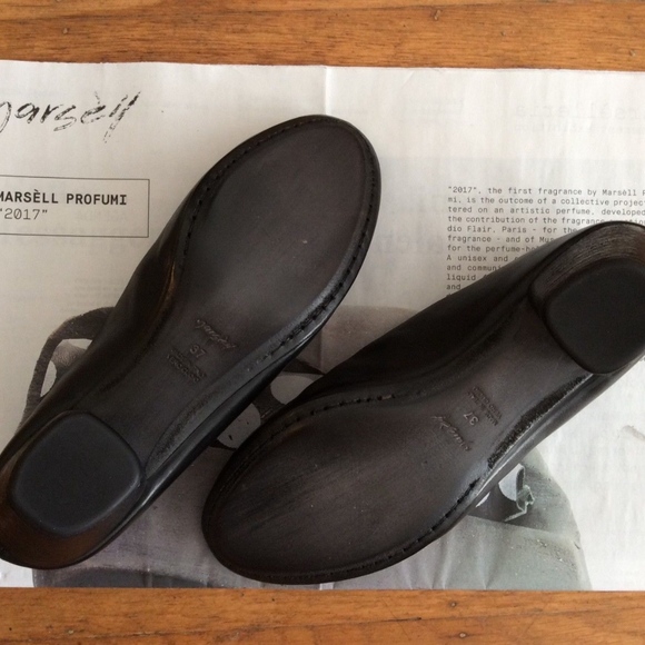 NWB Women’s Leather Marsell Coltello Pumps 37 - Picture 3 of 4